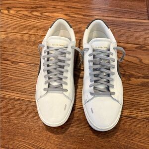Oliver Cabell Men's Sneakers in White and Gray